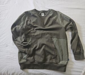 Men's Olive Crewneck Sweater